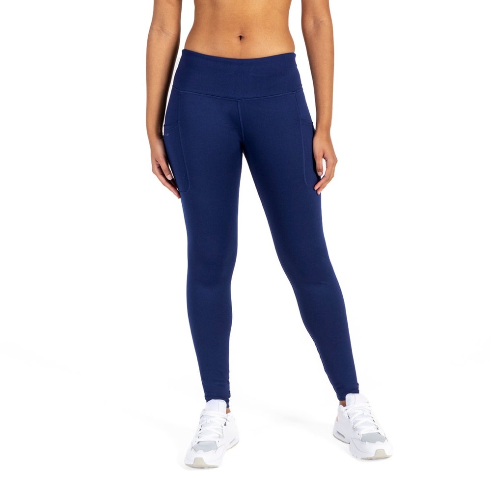 NWT $70 TROOP Women's Sustain Leggings Midnight Blue